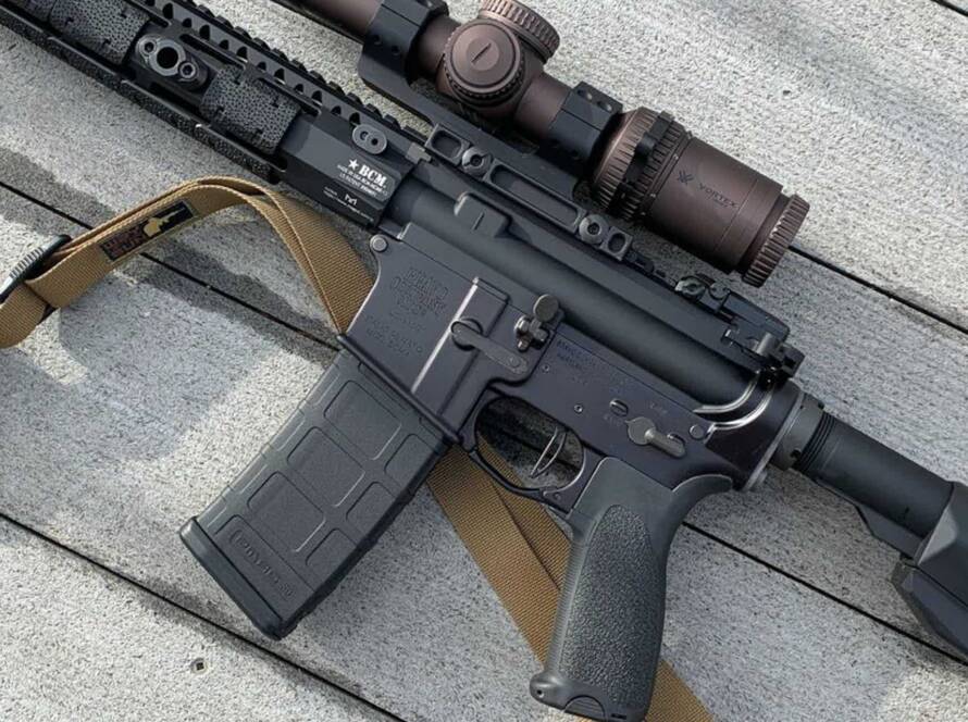 picture of a trigger rifle