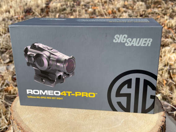 Sig Sauer ROMEO4T-PRO Ballistic Circle Dot - Like New In Box