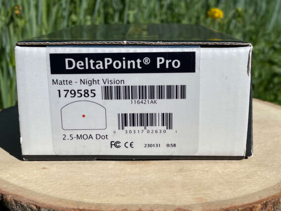 Leupold DeltaPoint Pro Night Vision Compatible 2.5 MOA - Lightly Used