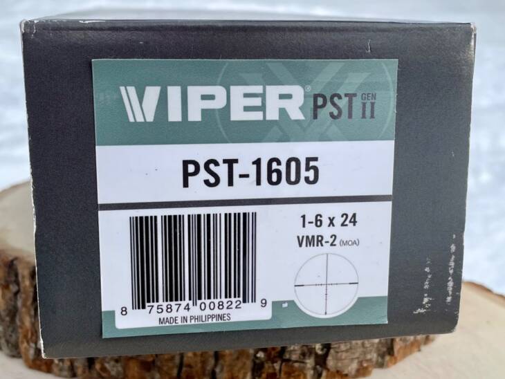 Vortex Viper PST Gen II 1-6x24 MOA - Lightly Used