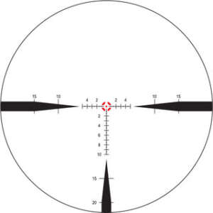 Nightforce NX8 1-8x24 FC-MIL C598 Reticle - Well Used