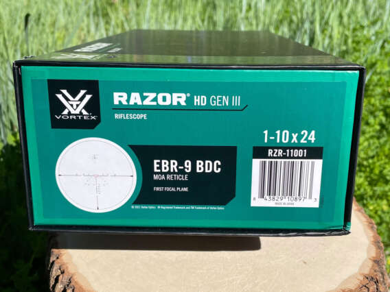 Vortex Razor HD Gen III 1-10x24 (MOA) - Like New In Box #1