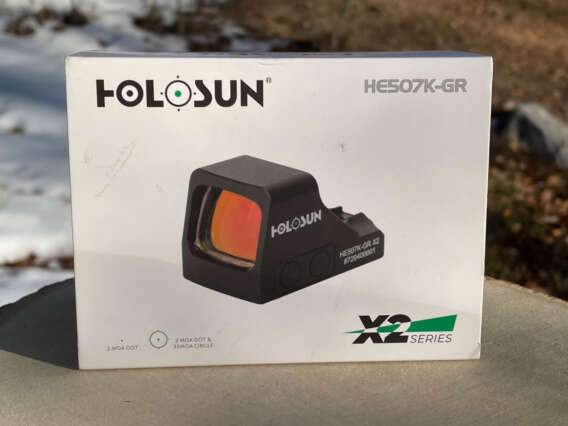 Holosun HE507K-GR X2 Miniature Green Dot - Lightly Used