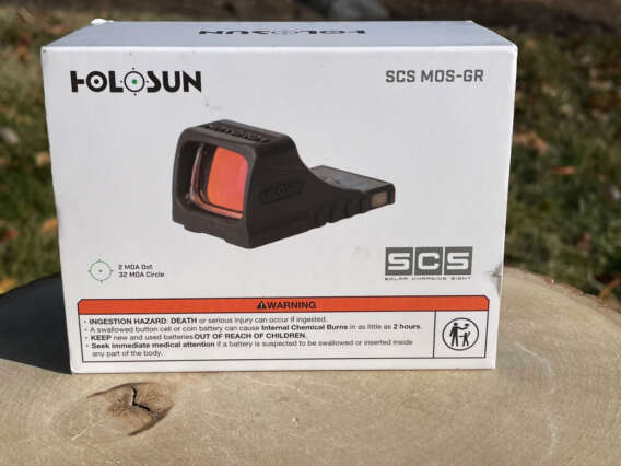 Holosun SCS MOS Miniature Green Dot - Like New In Box