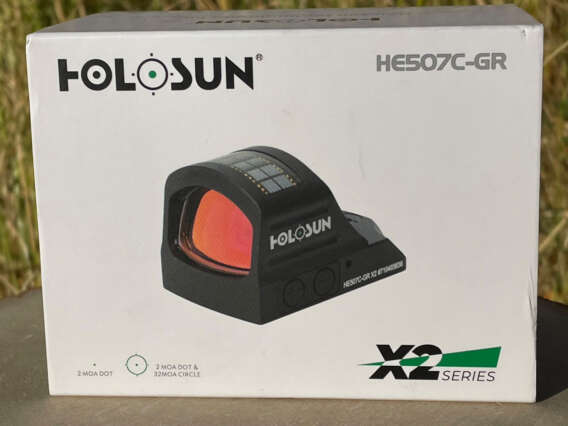 Holosun HE507C-GR X2 Miniature Green Dot - Lightly Used