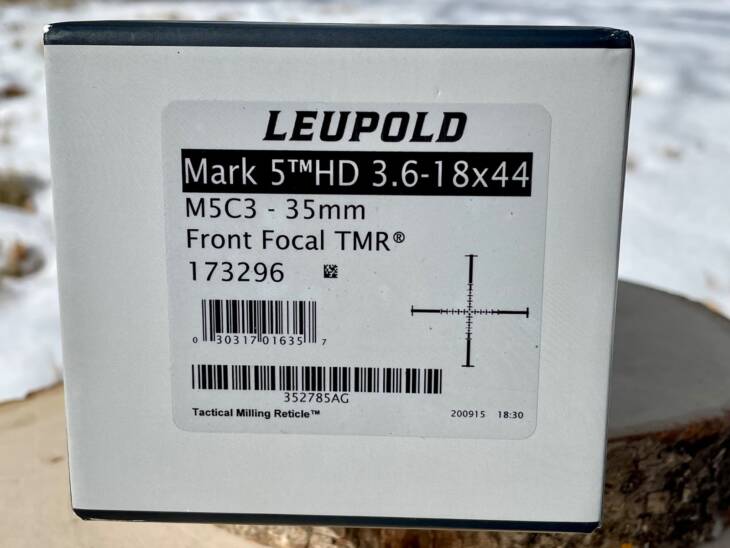 Leupold Mark 5HD 3.6-18x44 TMR - Lightly Used