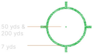 Eotech HHS GREEN EXPS2-0GRN & G33.STS - reticle
