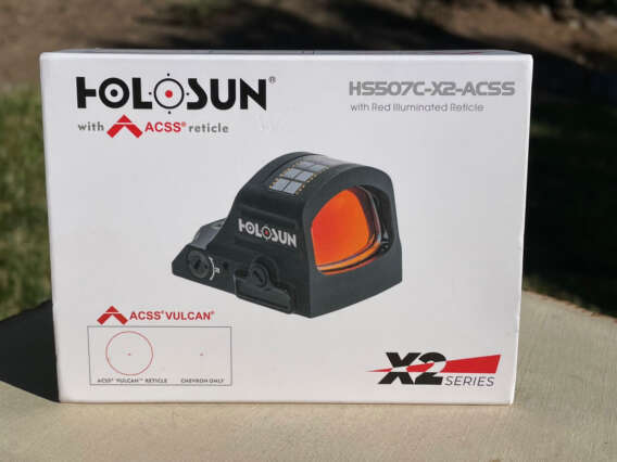 Holosun HS507C-X2-ACSS - Lightly Used