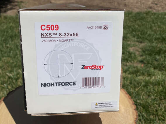 Nightforce NXS 8-32x56 Illuminated MOAR-T C509 - Like New In Box