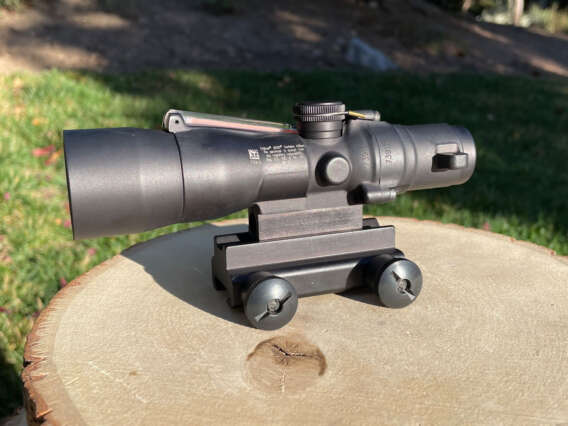 Trijicon ACOG TA33 3x30 Red Crosshair 300BLK - Well Used