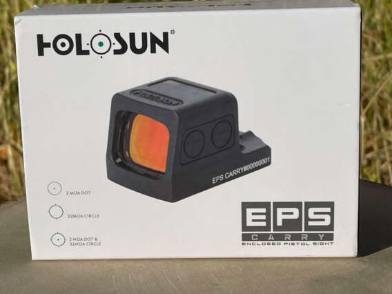 Holosun EPS Carry Green MRS Miniature Green Dot - Lightly Used