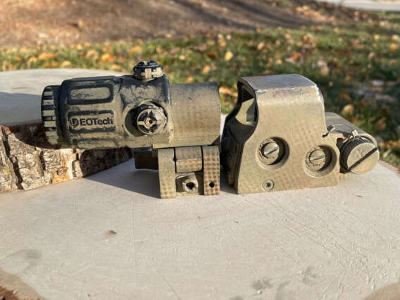 Eotech XPS2-0 and G33 Magnifier - Well Used