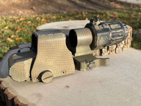 Eotech XPS2-0 and G33 Magnifier - Well Used