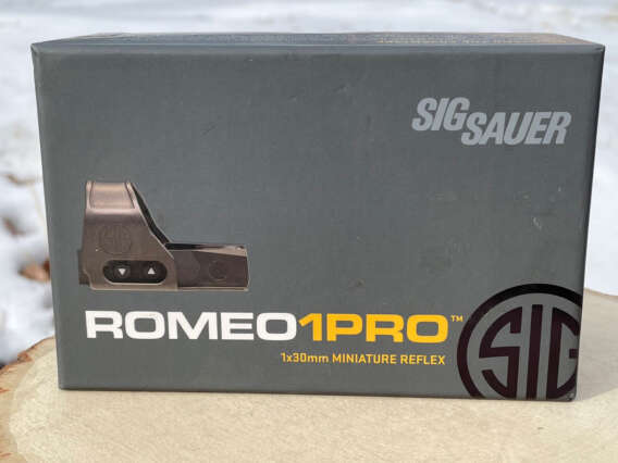 Sig Sauer ROMEO1PRO 6 MOA FDE - Lightly Used