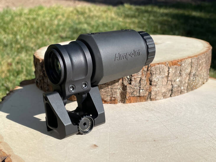 Aimpoint 3X-C Magnifier w/ Scalarworks LEAP / 06 Flip-to-side 1.93” Mount - Well Used