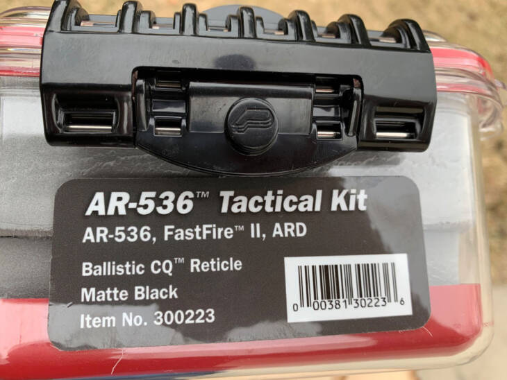 Burris AR-536 with Fastfire II