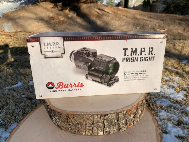 Burris T.M.P.R Prism Sight 3x box