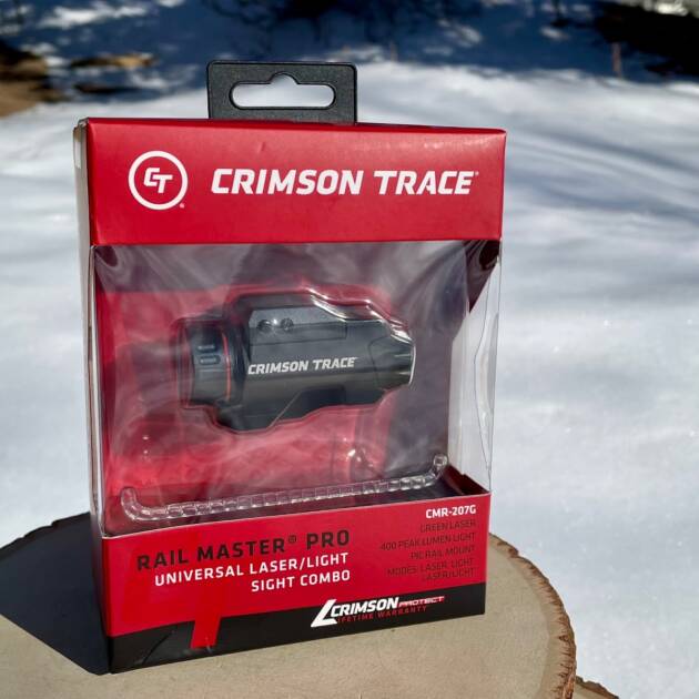 Crimson Trace Rail Master Pro Laser / Light CMR-207G - Like New In Box