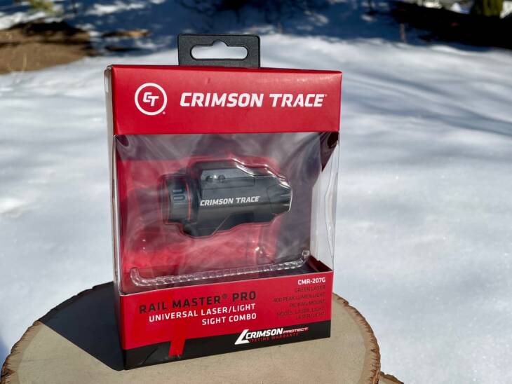 Crimson Trace Rail Master Pro Laser / Light CMR-207G - Like New In Box