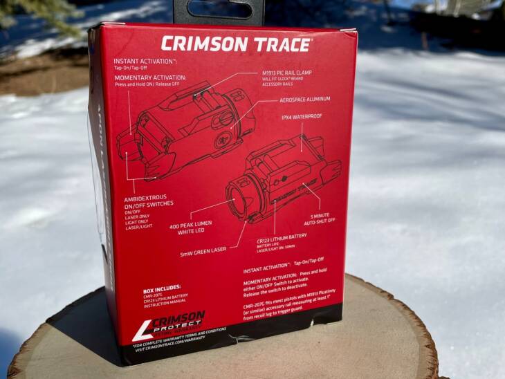 Crimson Trace Rail Master Pro Laser / Light CMR-207G - Like New In Box