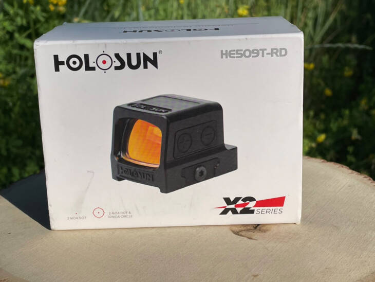 Holosun HE509T-RD X2 - Like New In Box