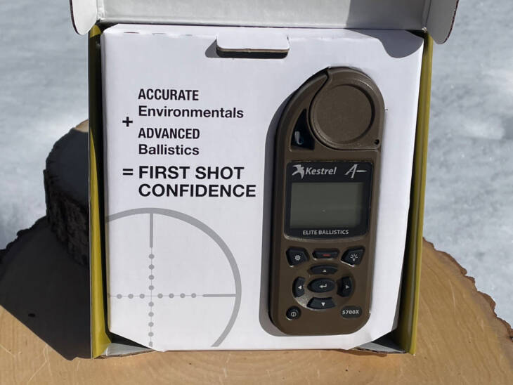 Kestrel Ballistics 5700X Elite Weather Meter with Applied Ballistics and LiNK - Like New In Box