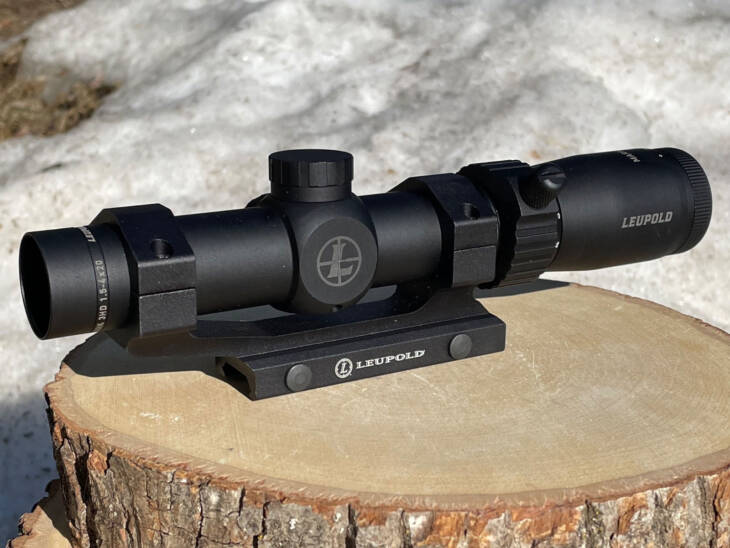 Leupold Mark 3HD 1.5-4x20 AR Ballistic with Mount - Lightly Used