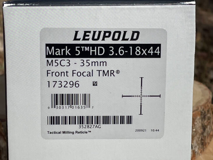 Leupold Mark 5HD 3.6-18x44 TMR - Lightly Used