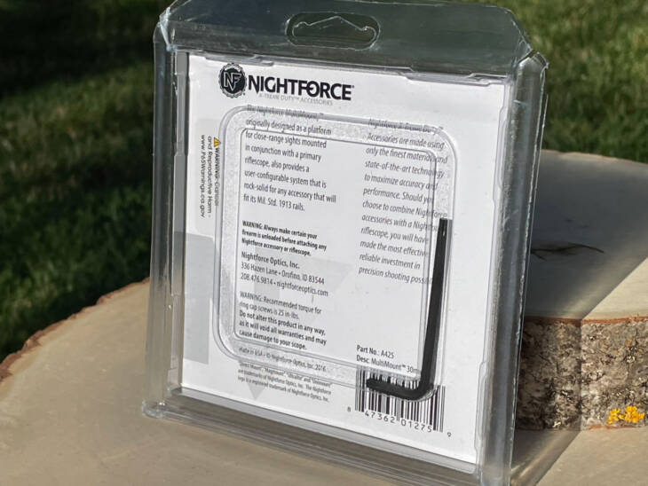 Nightforce Multimount 30mm A425