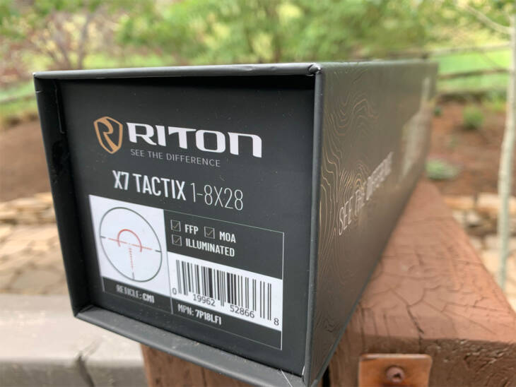 Riton X7 Tactix 1-8x28 - Image 3