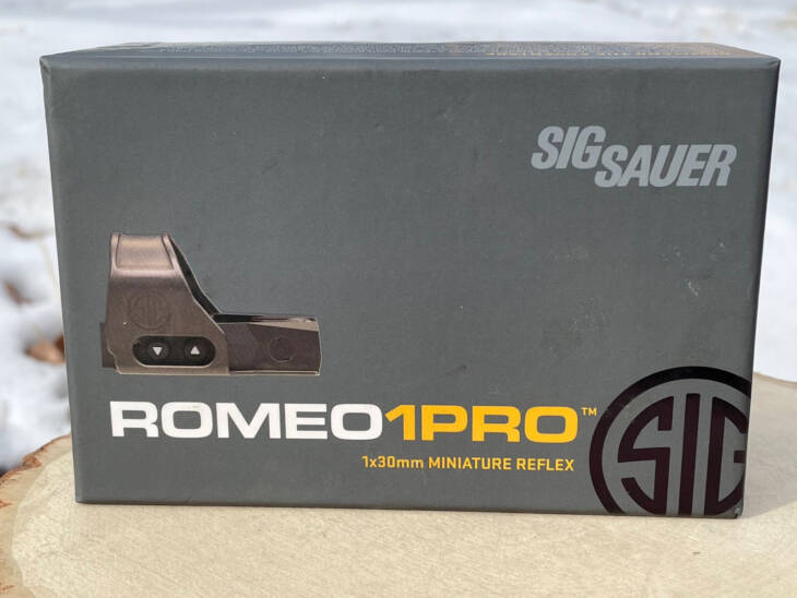 Sig Sauer ROMEO1PRO 6 MOA FDE - Lightly Used