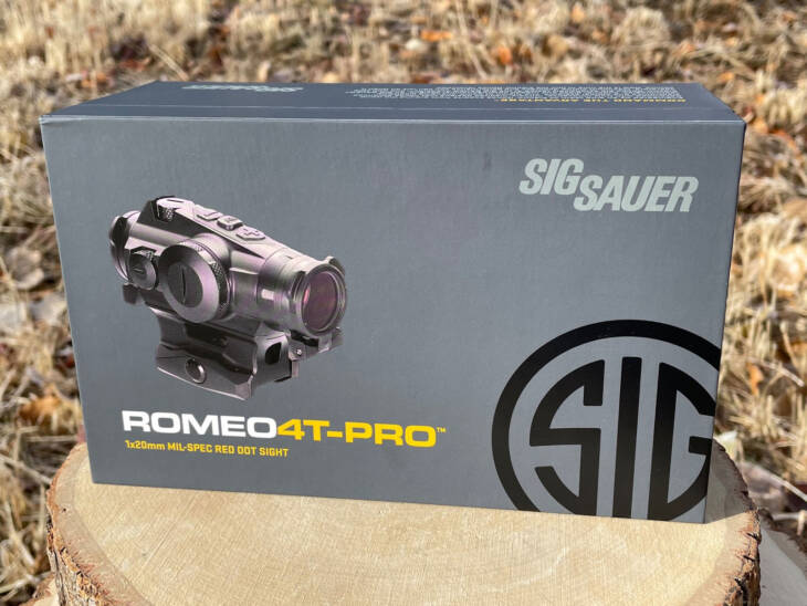 Sig Sauer ROMEO4T-PRO Ballistic Circle Dot - Like New In Box