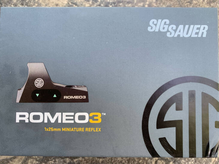 Sig Sauer Romeo3 Retail Box