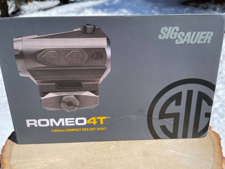 Sig Sauer Romeo4T box