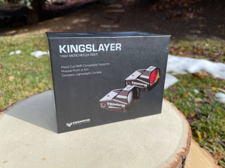 Swampfox Kingslayer Micro Reflex Sight box - Lightly Used