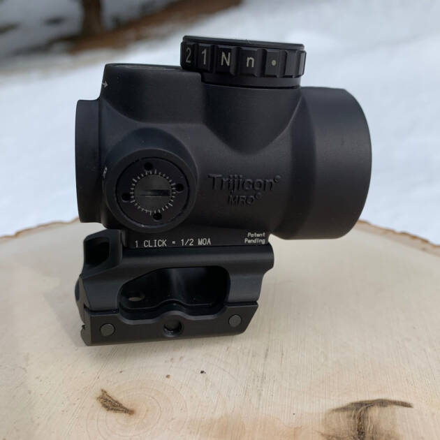 Trijicon MRO Green Dot w/ Scalarworks Absolute Co-Witness Mount