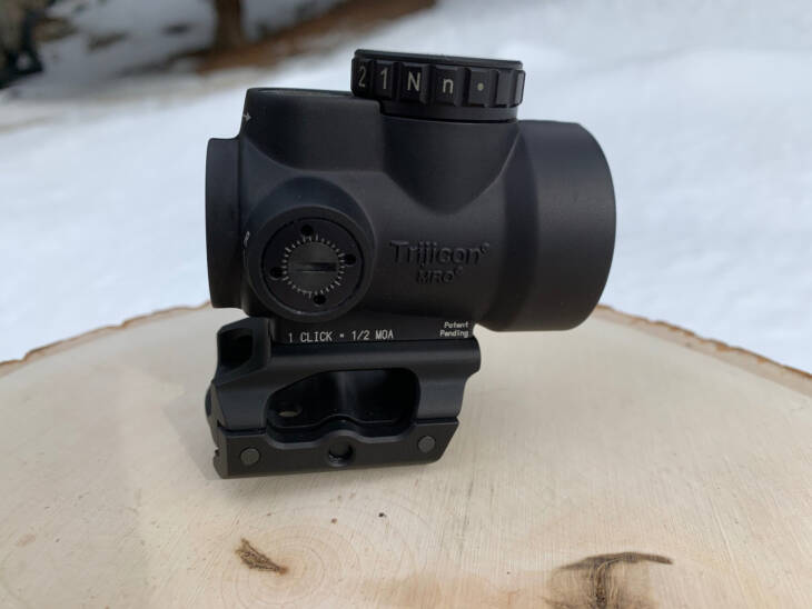 Trijicon MRO Green Dot w/ Scalarworks Absolute Co-Witness Mount