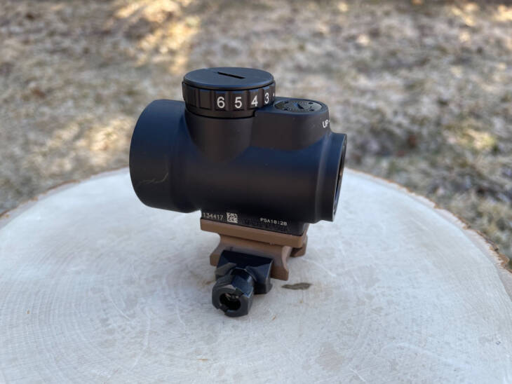 Trijicon MRO Red Dot w/ Geissele Absolute Co-Witness Mount