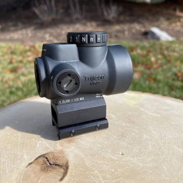 Trijicon MRO w/ Absolute and Low Mounts