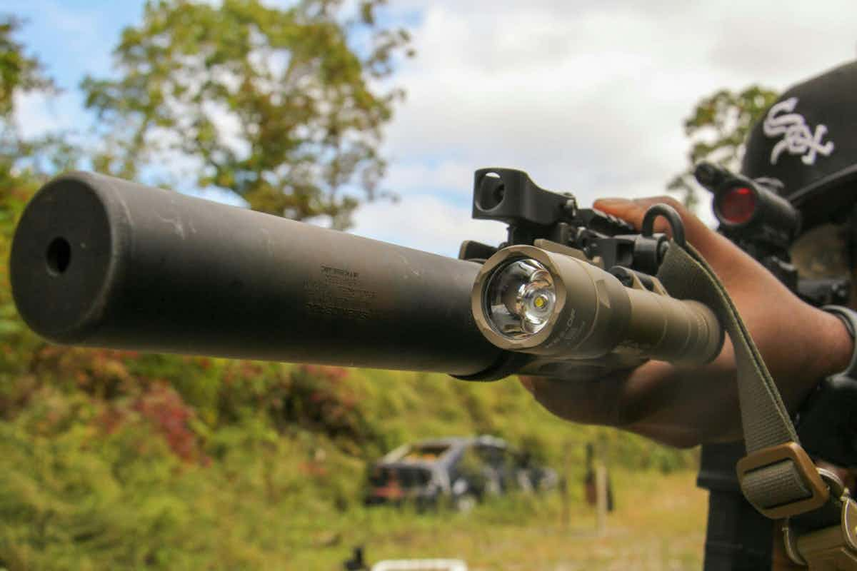 person holding a used vortex scope