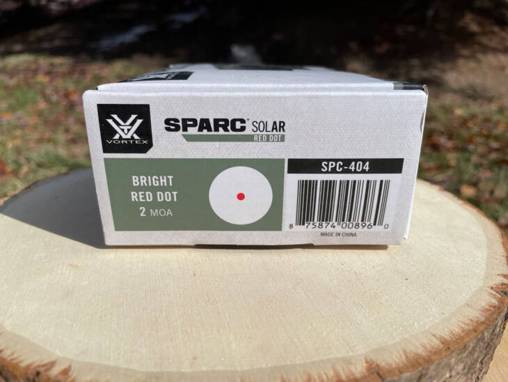 Vortex Sparc Solar box - Like New