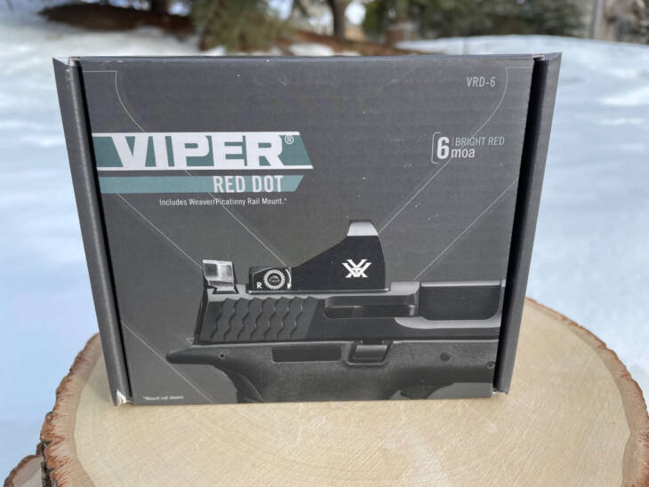 Vortex Viper Red Dot box