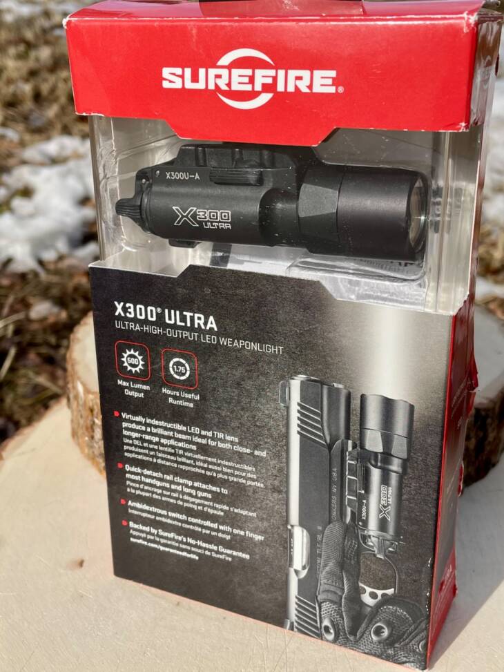 Surefire X300 Ultra 500 Lumen LED Weaponlight - Like New In Box