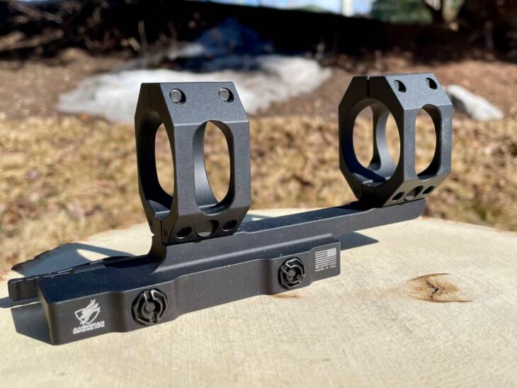 American Defense Manufacturing Recon 34mm 1.5” Titanium Lever QD Mount - Used